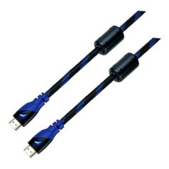   Astrum erősített HDMI kábel 3D és 4K kompatibilis 5.0méter V1.4V CB-HDMI05-NB HD105