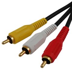 Astrum 3RCA male - 3RCA male cable 1.5M CB-3RCA15-BL
