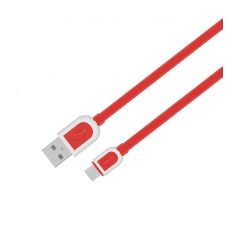   Astrum UD360 1M USB - micro USB bliszteres slim adatkábel piros