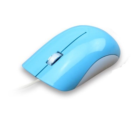 Astrum MU200 optical mouse, with USB, blue