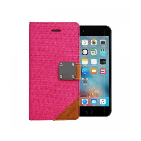 Astrum MC610 Matte Book mobile case with magnetic lock for Apple iPhone 6 pink