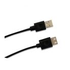 Astrum USB (Apa) - USB (Anya) 2.0 hosszabbító kábel 3.0M fekete UE203