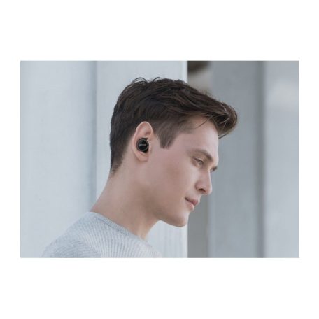 Astrum ET300 universal white bluetooth 4.1 MINI stereo headset with microphone, docking charger, A10530-Q