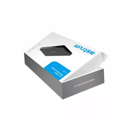 Astrum EN200 fekete 2.5" merevlemez ház USB2.0 SATA