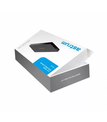 Astrum EN200 fekete 2.5" merevlemez ház USB2.0 SATA