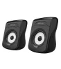 Astrum ST110 fekete 2.0 csatornás bluetooth V2.1/3,5MM jack + EDR sztereó hangszóró 2 X 3W USB-s áramellátással
