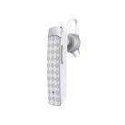 Astrum ET200 white BT 4.1 multipoint CSR bluetooth headset with charge cable, Android/IOS