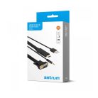 Astrum DA460 HDMI male - VGA male / 3,5MM jack audio / micro usb all in one audio - video adapter