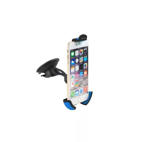 Astrum SH510 gumibevonatos autós nanopados tartó 3,5" - 6,3" 360 fokban forgatható fekete/kék