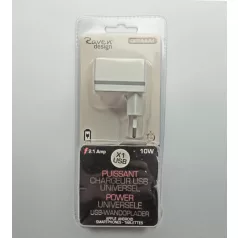   Raven Design hálózati töltő USB-A csatlakozóval, 2.4A 12W