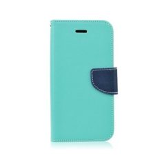 Fancy Apple iPhone X / XS book case mint - blue