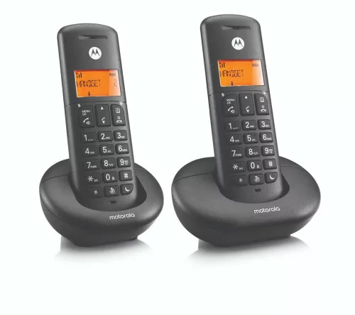Motorola E202 2 darabos vezeték nélküli otthoni telefon szett dokkolóval