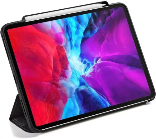 Qdos MUSE Apple iPad Pro 12,9" (2020)  ütésálló tablet tok fekete