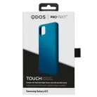 Qdos Touch Samsung A125 Galaxy A12 hátlapvédő prémium szilikon tok kék