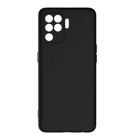   Qdos Touch OPPO A94 hátlapvédő prémium szilikon tok fekete