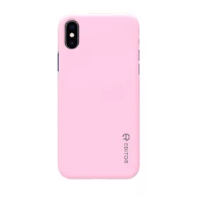   Editor Color fit Samsung G965 Galaxy S9 Plus pink szilikon tok