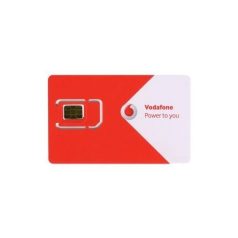   Vodafone TUTI 100+ aktiválatlan sim kártya 1GB adat és 100 perc kiinduló kerettel