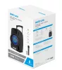Astrum TM081 "Trolley" hordozható bluetooth hangszóró  8.0", 30W, FM, USB, MicroSD, színes LED világítás, mikrofon