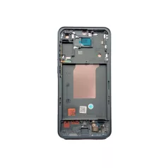   Samsung A556 Galaxy A55 5G fekete LCD kijelző érintővel és kerettel