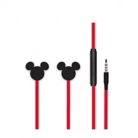Disney sztereo headset -  3D Mickey 3,5mm jack piros