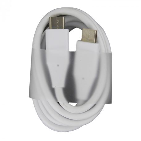 LG EAD63912803 USB 3.1 fehér gyári Type-C - Type-C lapos adatkábel 1,2M