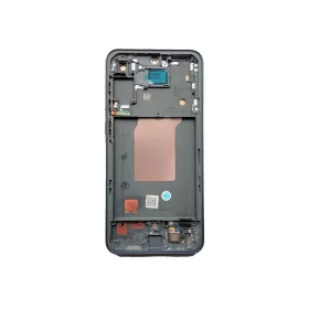   Samsung A556 Galaxy A55 5G fekete OLED LCD kijelző érintővel és kerettel