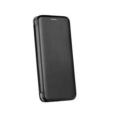   Forcell Elegance Samsung A205, A305 Galaxy A20 / A30 (2019) oldalra nyíló mágneses könyv tok szilikon belsővel fekete