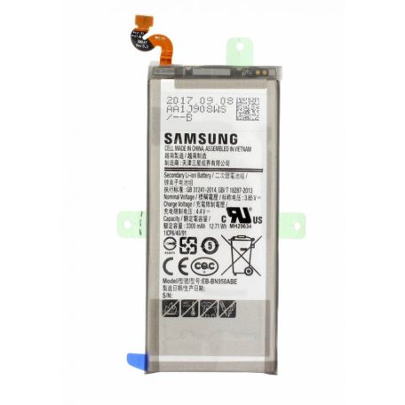 Samsung EB-BN950ABE gyári akkumulátor Li-Ion 3300mAh (Samsung N950 Galaxy Note 8)