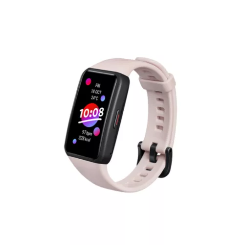 Honor Band 6 okoskarkötő korall pink