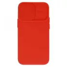 Camshield Soft - Samsung S926 Galaxy S24 Plus (2024) por- és kameravédős szilikon tok piros