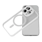 Acrylic Color Magsafe Samsung S911 Galaxy S23 (2023) kameravédős tok fehér