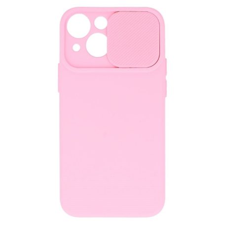 Camshield Soft - Apple iPhone 12 Pro 2020 (6.1) por- és kameravédős szilikon tok lightpink