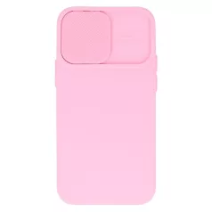   Camshield Soft - Samsung A135F Galaxy A13 4G por- és kameravédős szilikon tok lightpink