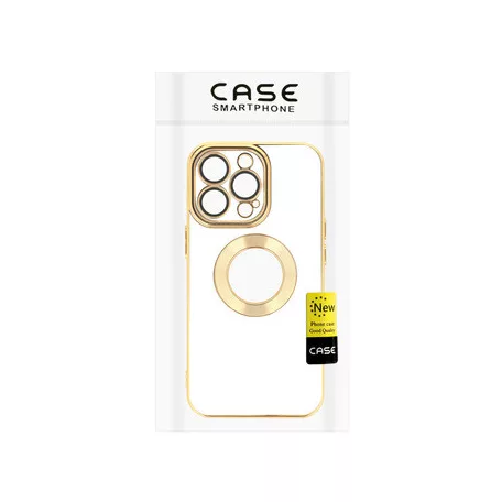 Beauty Case - Apple iPhone 14 Pro Max (6.7) kameravédős szilikon tok fehér