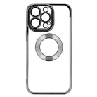 Beauty Clear - Apple iPhone 14 Pro Max (6.7) kameravédős szilikon tok fekete