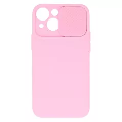   Camshield Soft - Samsung S911 Galaxy S23 (2023) por- és kameravédős szilikon tok lightpink
