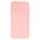 Camshield Soft - Samsung S911 Galaxy S23 (2023) por- és kameravédős szilikon tok lazac színű