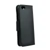 Fancy Xiaomi Redmi Note 12 Pro 5G / Poco X5 Pro oldalra nyíló mágneses könyv tok szilikon belsővel fekete
