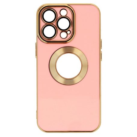 Beauty Case - Apple iPhone 15 Pro (6.1) kameravédős szilikon tok pink