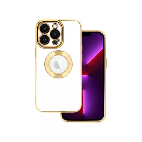 Beauty Case - Apple iPhone 15 Plus (6.7) kameravédős szilikon tok fehér