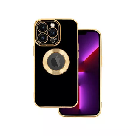 Beauty Case - Apple iPhone 15 Plus (6.7) kameravédős szilikon tok fekete