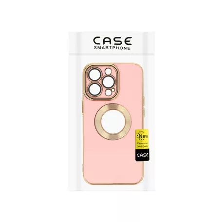 Beauty Case - Apple iPhone 15 Plus (6.7) kameravédős szilikon tok pink