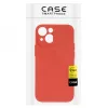 Camshield Soft - Xiaomi Redmi Note 12 5G / Poco X5 por- és kameravédős szilikon tok piros