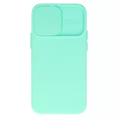   Camshield Soft - Xiaomi Redmi Note 12 5G / Poco X5 por- és kameravédős szilikon tok menta