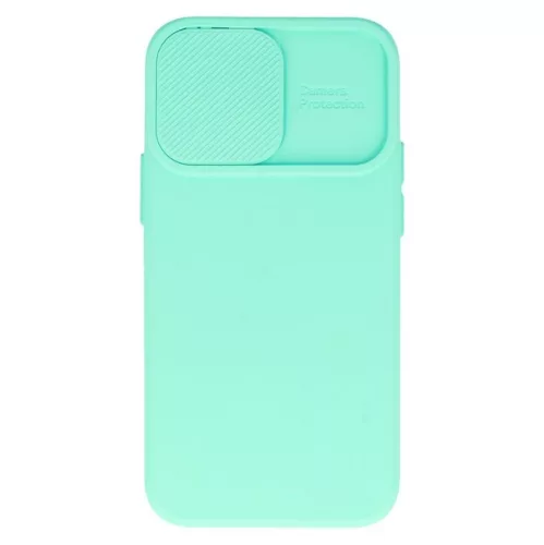 Camshield Soft - Xiaomi Redmi Note 12 5G / Poco X5 por- és kameravédős szilikon tok menta