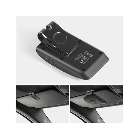 Autós bluetooth BT5.0 + EDR multipointos kihangosító zajszűrős mikrofonnal