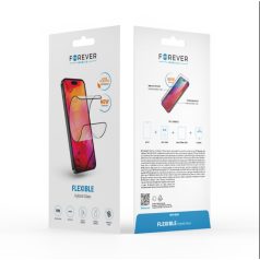   Forever Flexible hybrid fekete keretes előlapi üvegfólia Apple iPhone 13 Pro Max / 14 Plus (6.7)