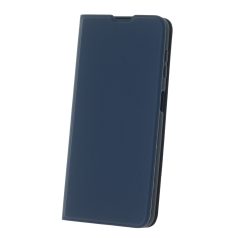   Smart Soft Samsung A536 Galaxy A53 5G oldalra nyíló mágneses könyvtok szilikon belsővel kék