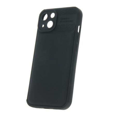 Honeycomb - Apple iPhone 13 (6.1) kameravédős fekete tok