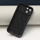 Honeycomb - Apple iPhone 13 (6.1) kameravédős fekete tok